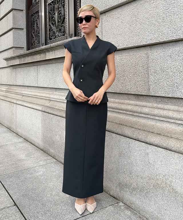 JENNEシックジャケット（防シワ・UVカット機能生地）_sty26ss-jk06