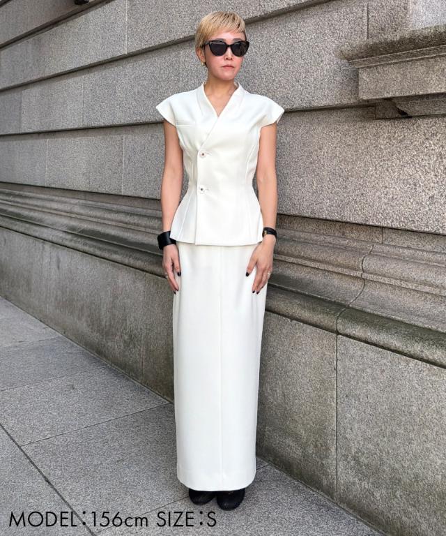 JENNEシックジャケット（防シワ・UVカット機能生地）_sty26ss-jk06