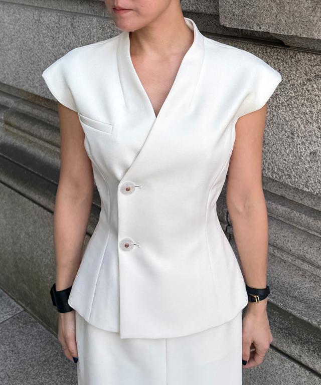 JENNEシックジャケット（防シワ・UVカット機能生地）_sty26ss-jk06