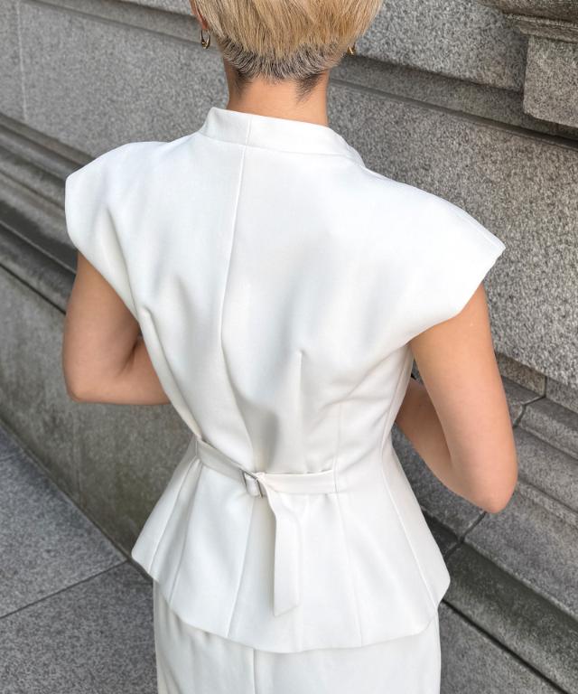 JENNEシックジャケット（防シワ・UVカット機能生地）_sty26ss-jk06