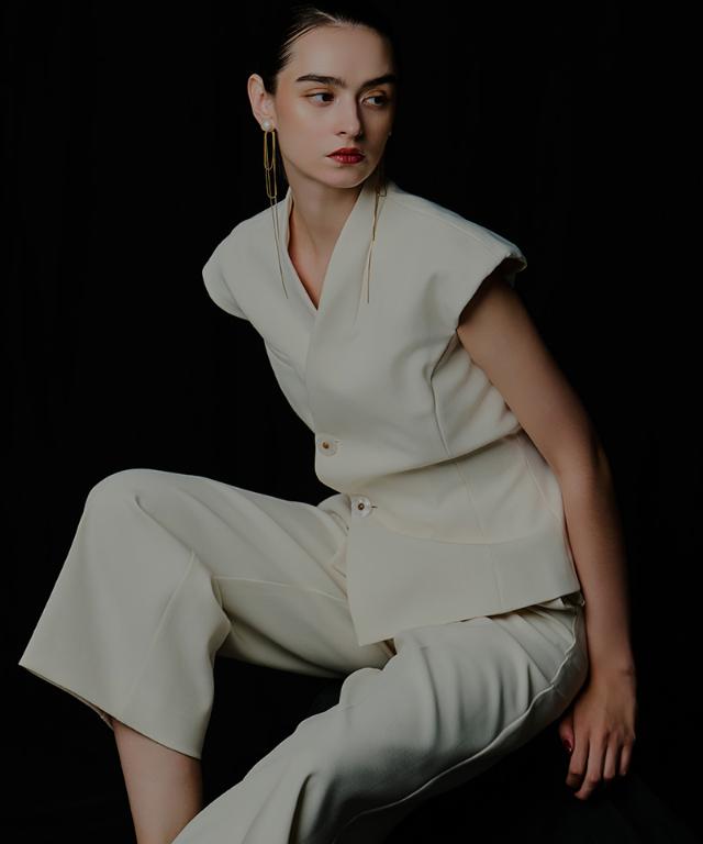 JENNEシックジャケット（防シワ・UVカット機能生地）_sty26ss-jk06