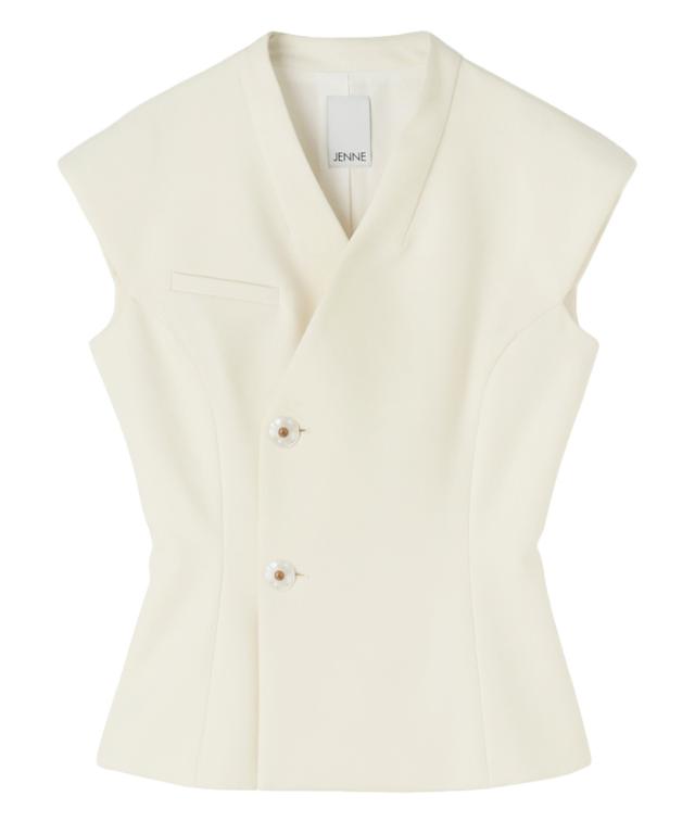 JENNEシックジャケット（防シワ・UVカット機能生地）_sty26ss-jk06