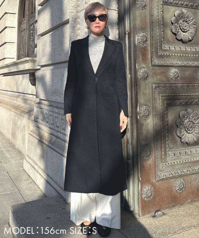 シャープロングジャケット（接触冷感・防シワ）_sty26ss-jk09