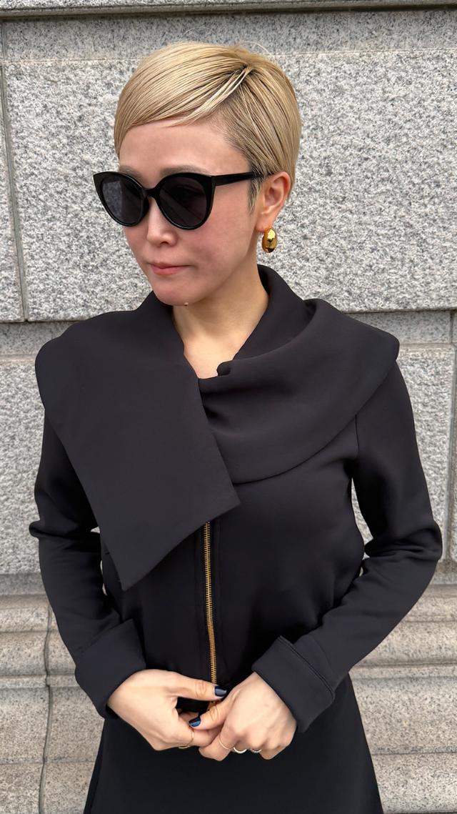 日本製クラシカルストレッチブルゾン（ＵＶカット）