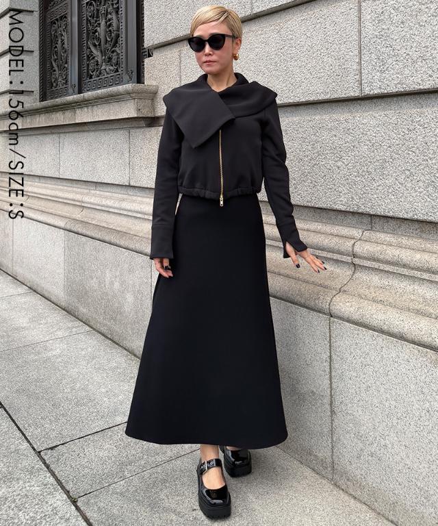 日本製クラシカルストレッチブルゾン（ＵＶカット）_sty26ss-jk24