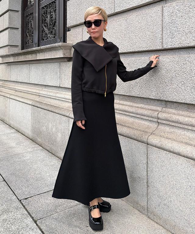 日本製クラシカルストレッチブルゾン（ＵＶカット）_sty26ss-jk24