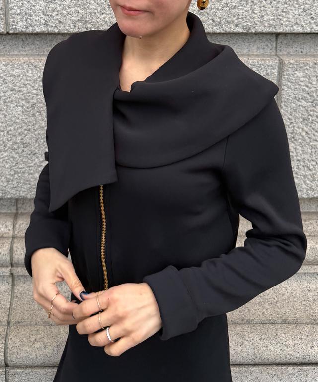 日本製クラシカルストレッチブルゾン（ＵＶカット）_sty26ss-jk24