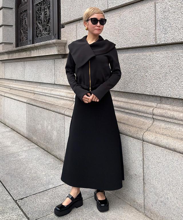 日本製クラシカルストレッチブルゾン（ＵＶカット）_sty26ss-jk24