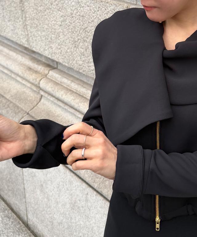 日本製クラシカルストレッチブルゾン（ＵＶカット）_sty26ss-jk24