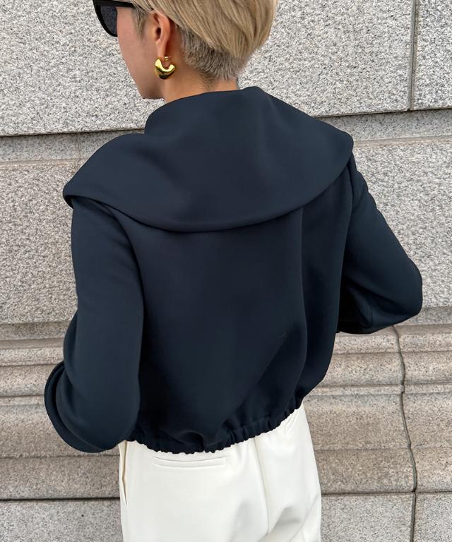 日本製クラシカルストレッチブルゾン（ＵＶカット）_sty26ss-jk24