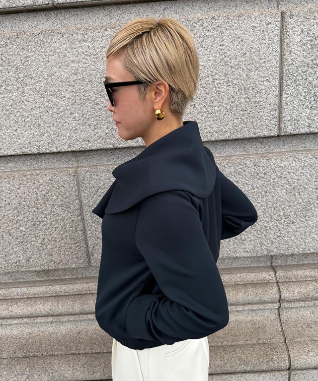 日本製クラシカルストレッチブルゾン（ＵＶカット）_sty26ss-jk24