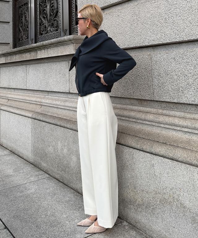 日本製クラシカルストレッチブルゾン（ＵＶカット）_sty26ss-jk24