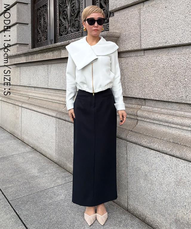 日本製クラシカルストレッチブルゾン（ＵＶカット）_sty26ss-jk24