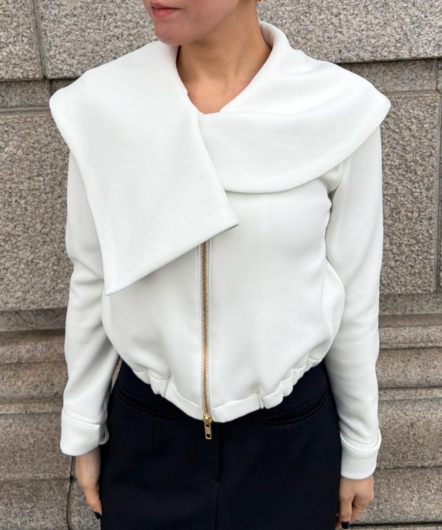 日本製クラシカルストレッチブルゾン（ＵＶカット）_sty26ss-jk24