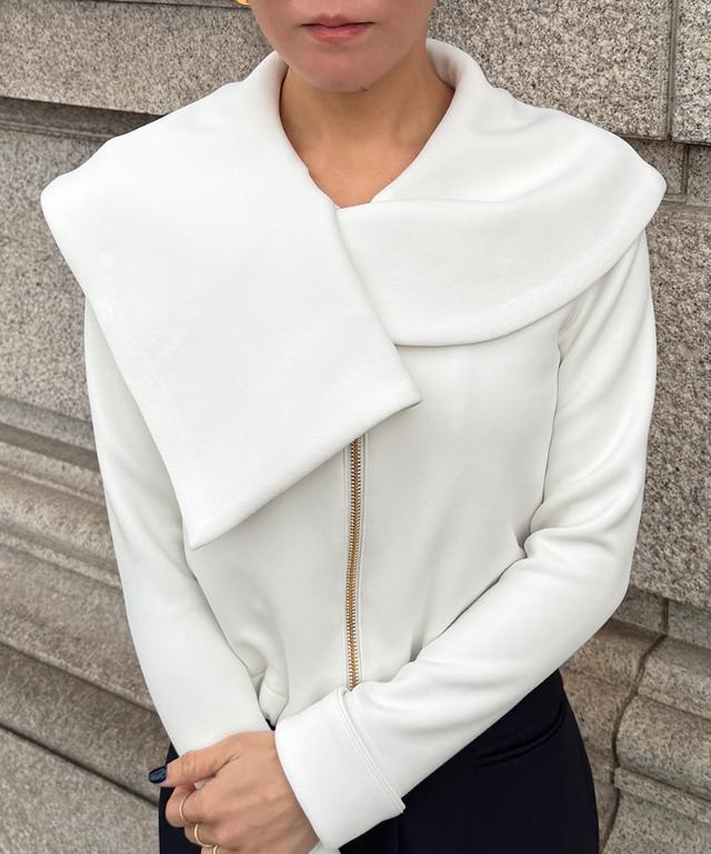 日本製クラシカルストレッチブルゾン（ＵＶカット）_sty26ss-jk24