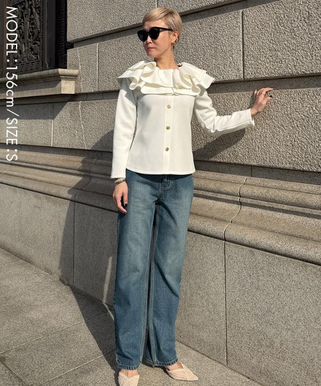 フリルブルゾン_sty26ss-jk27
