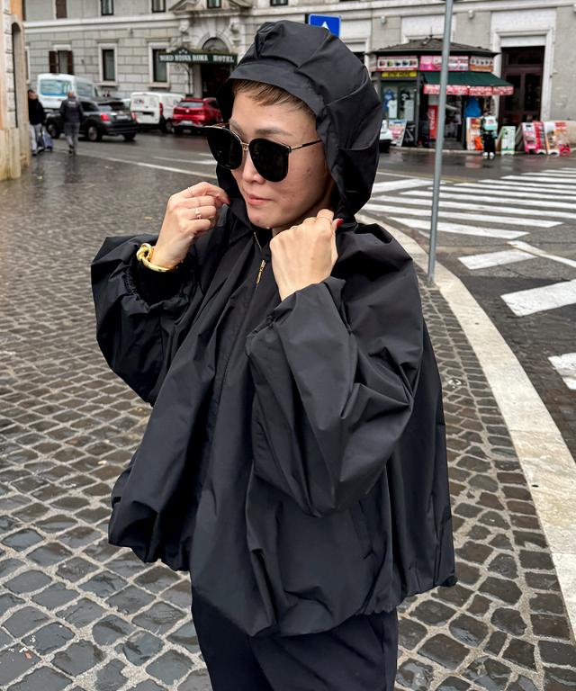 撥水バルーンボリュームブルゾン_sty26ss-jk31