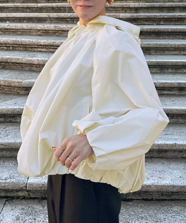 撥水バルーンボリュームブルゾン_sty26ss-jk31