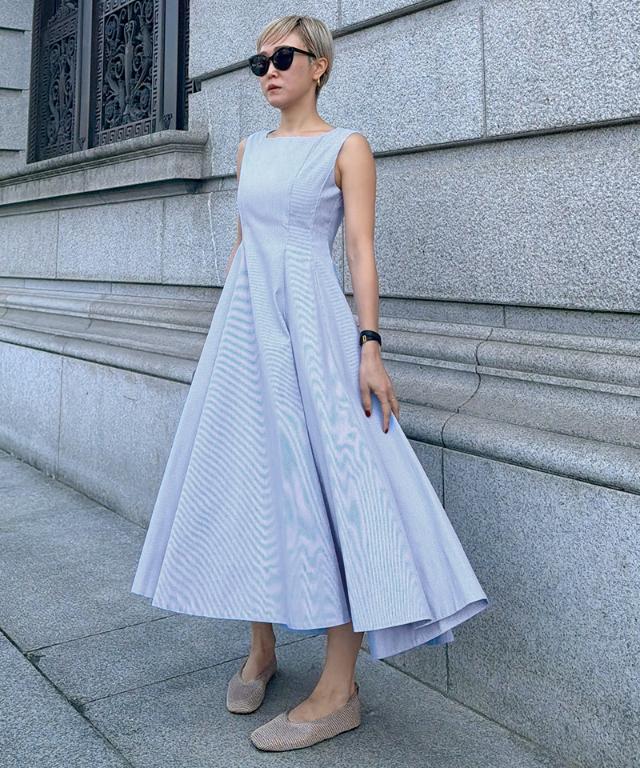 ストライプマリンワンピース（eco素材）_sty26ss-op13