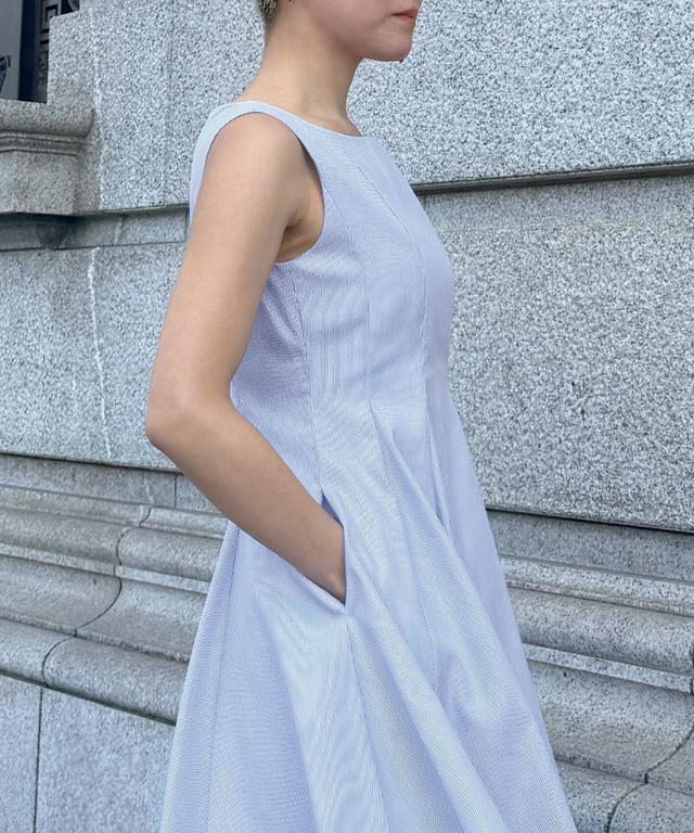 ストライプマリンワンピース（eco素材）_sty26ss-op13