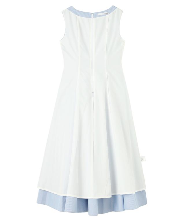 ストライプマリンワンピース（eco素材）_sty26ss-op13