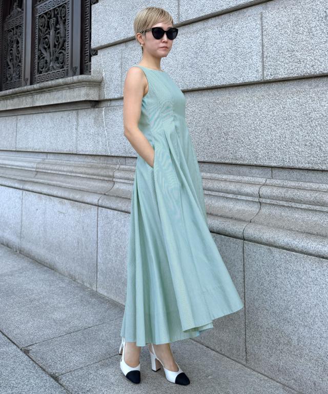 ストライプマリンワンピース（eco素材）_sty26ss-op13