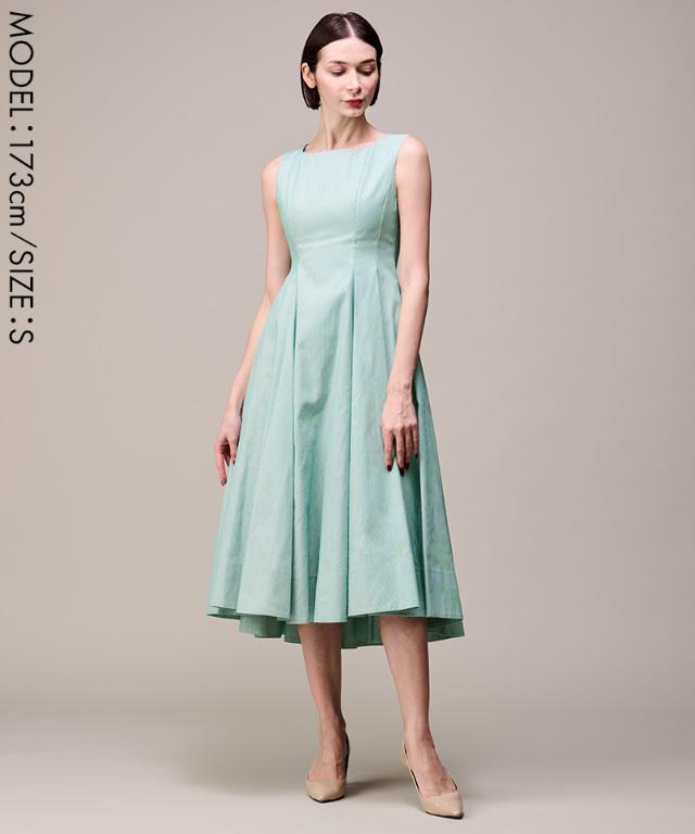 ストライプマリンワンピース（eco素材）_sty26ss-op13