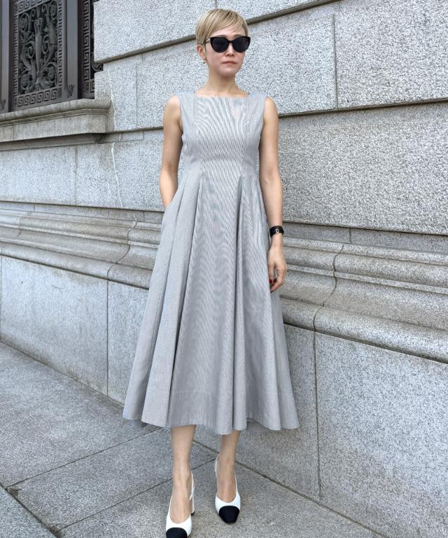 ストライプマリンワンピース（eco素材）_sty26ss-op13