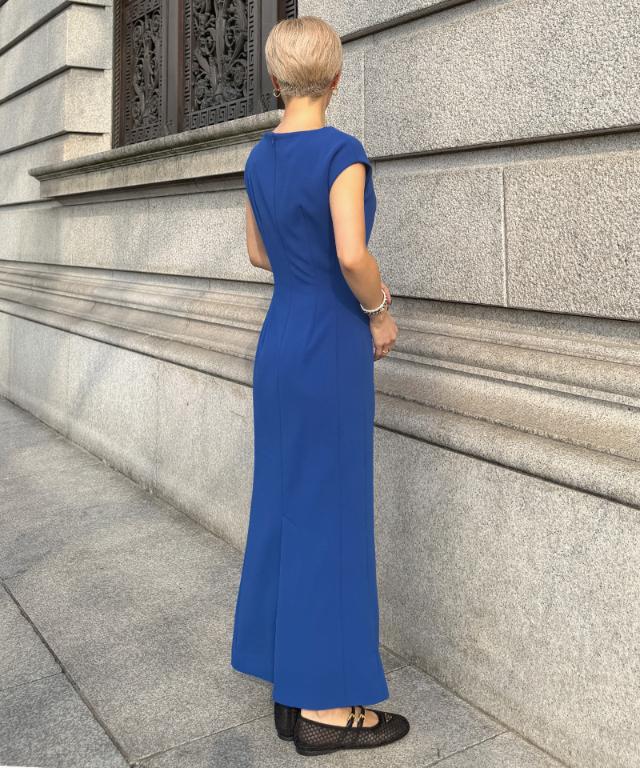 ドレープカットストレッチワンピース_sty26ss-op18