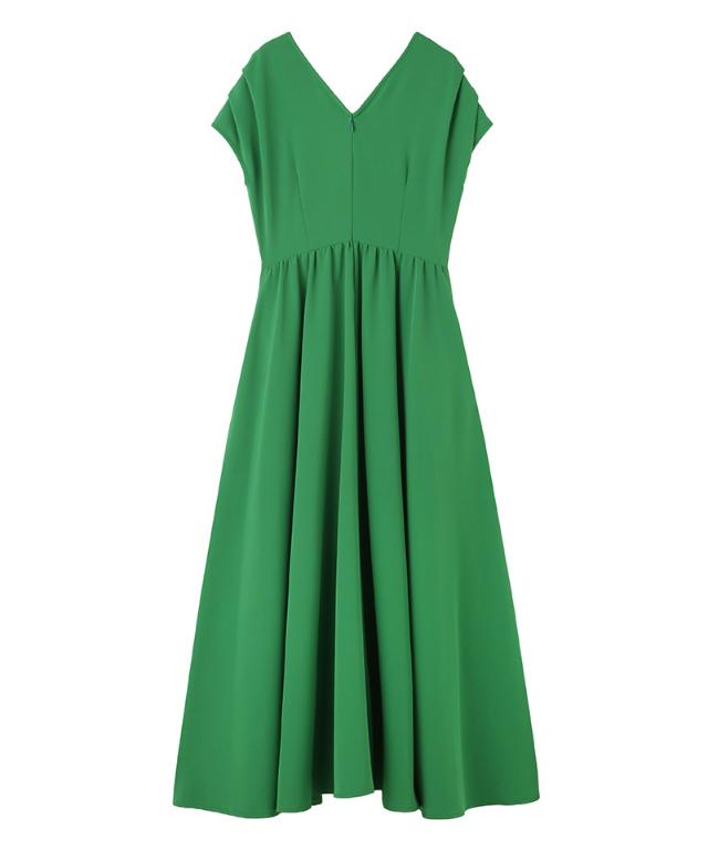 タック立体ドレスワンピ(防シワ・接触冷感・eco素材)_sty26ss-op19