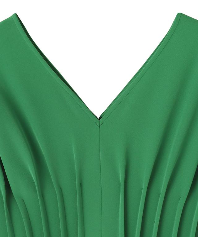 タック立体ドレスワンピ(防シワ・接触冷感・eco素材)_sty26ss-op19