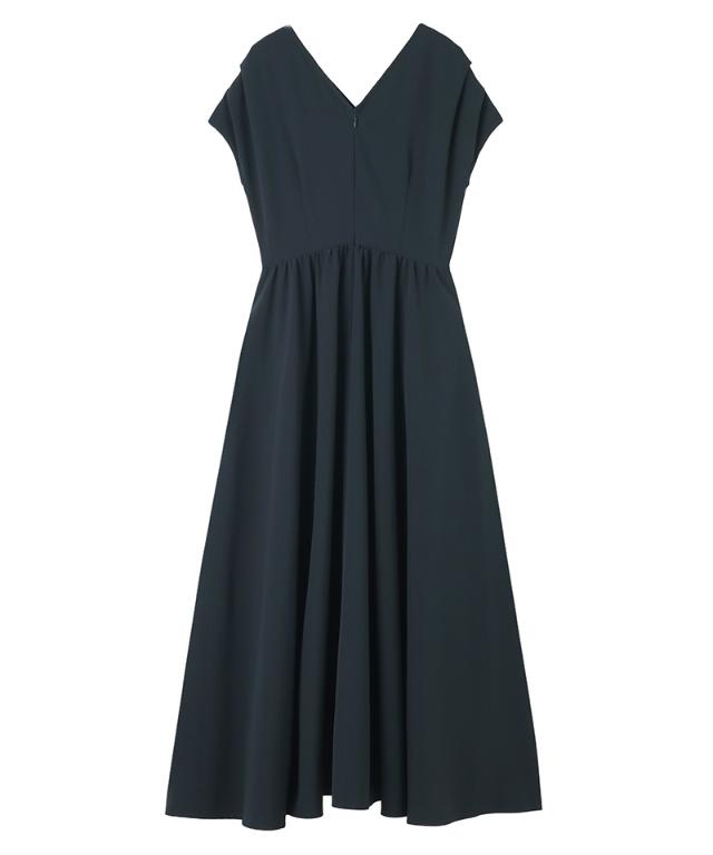 タック立体ドレスワンピ(防シワ・接触冷感・eco素材)_sty26ss-op19