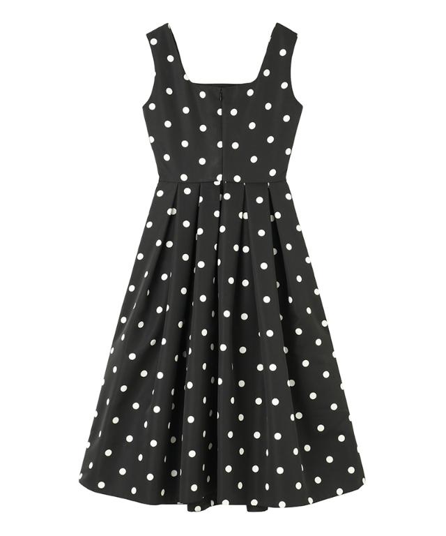 ボリュームドットワンピース（日本生地）_sty26ss-op30