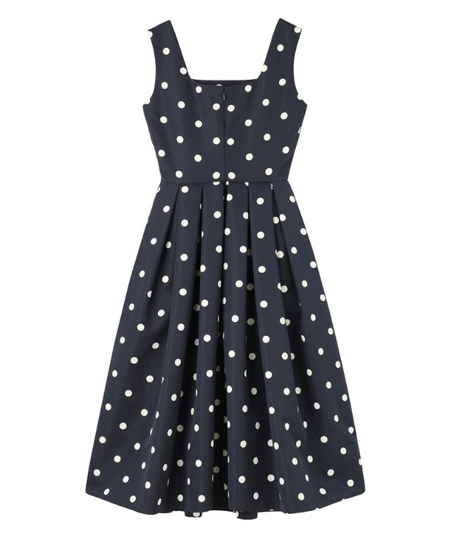 ボリュームドットワンピース（日本生地）_sty26ss-op30