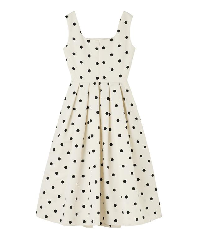 ボリュームドットワンピース（日本生地）_sty26ss-op30