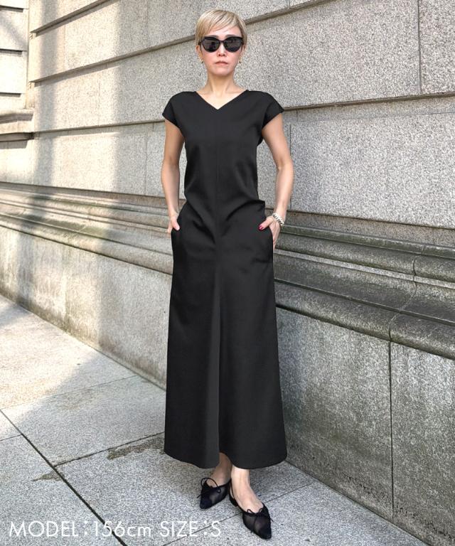 Iライン美シルエットワンピース_sty26ss-op47