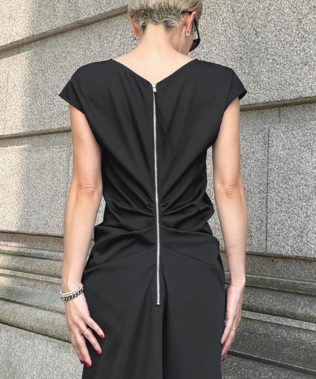 Iライン美シルエットワンピース_sty26ss-op47