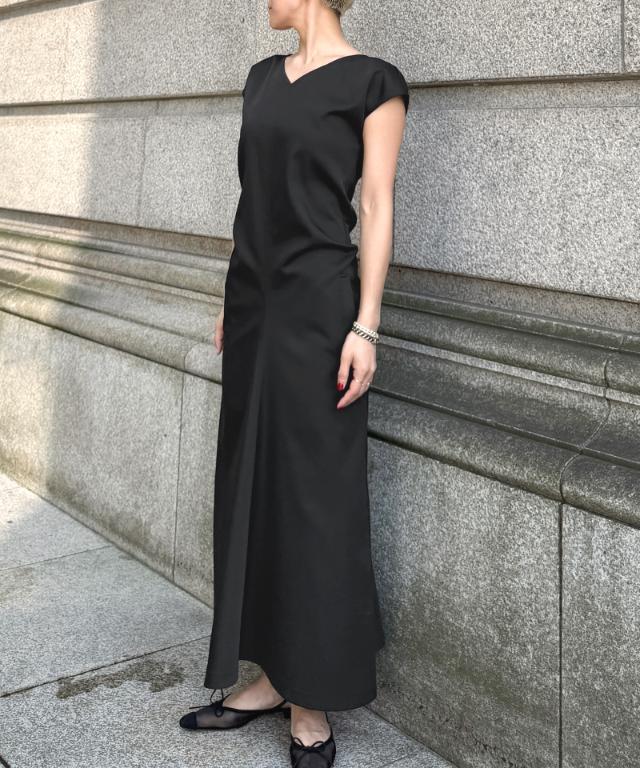 Iライン美シルエットワンピース_sty26ss-op47