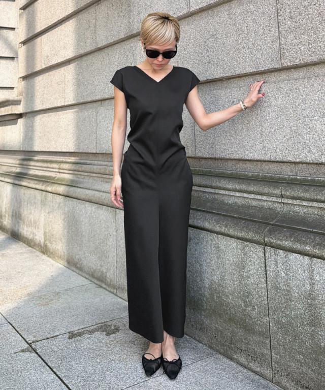 Iライン美シルエットワンピース_sty26ss-op47