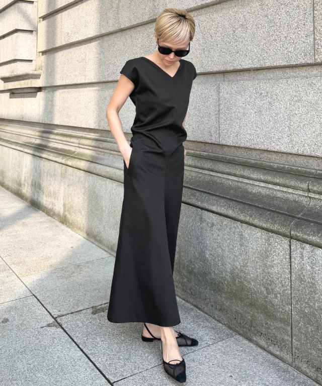 Iライン美シルエットワンピース_sty26ss-op47