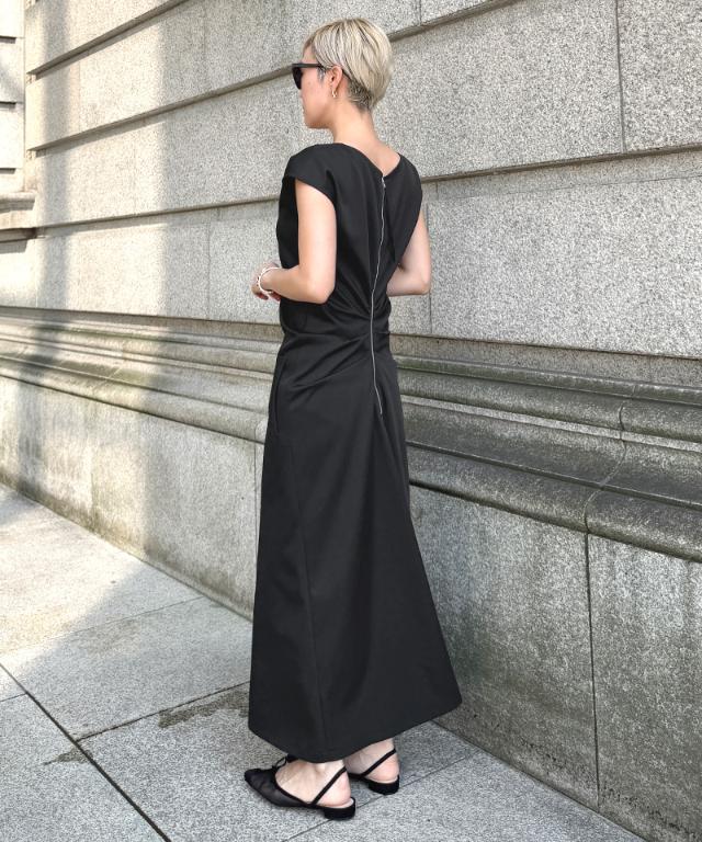 Iライン美シルエットワンピース_sty26ss-op47