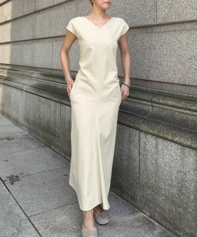 Iライン美シルエットワンピース_sty26ss-op47