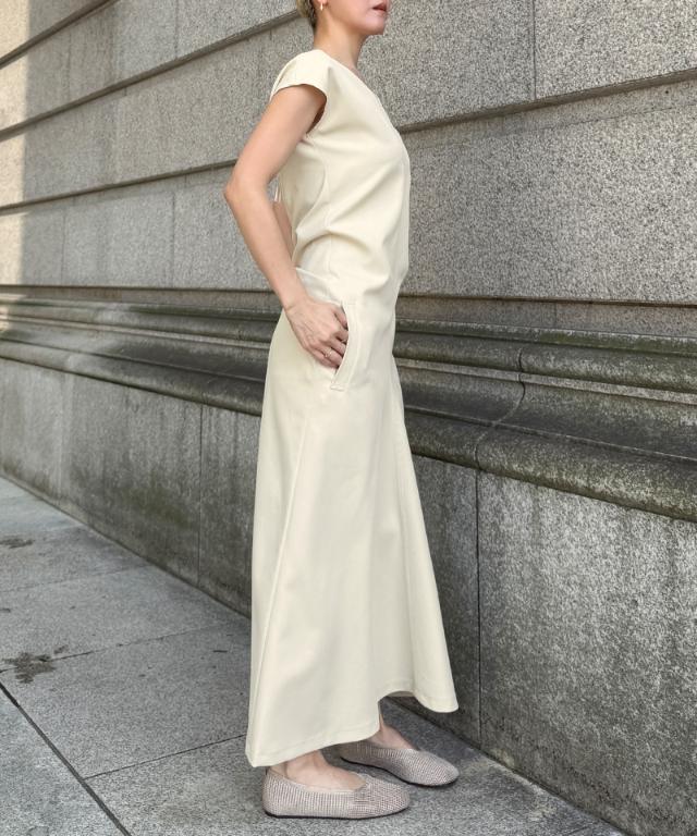 Iライン美シルエットワンピース_sty26ss-op47