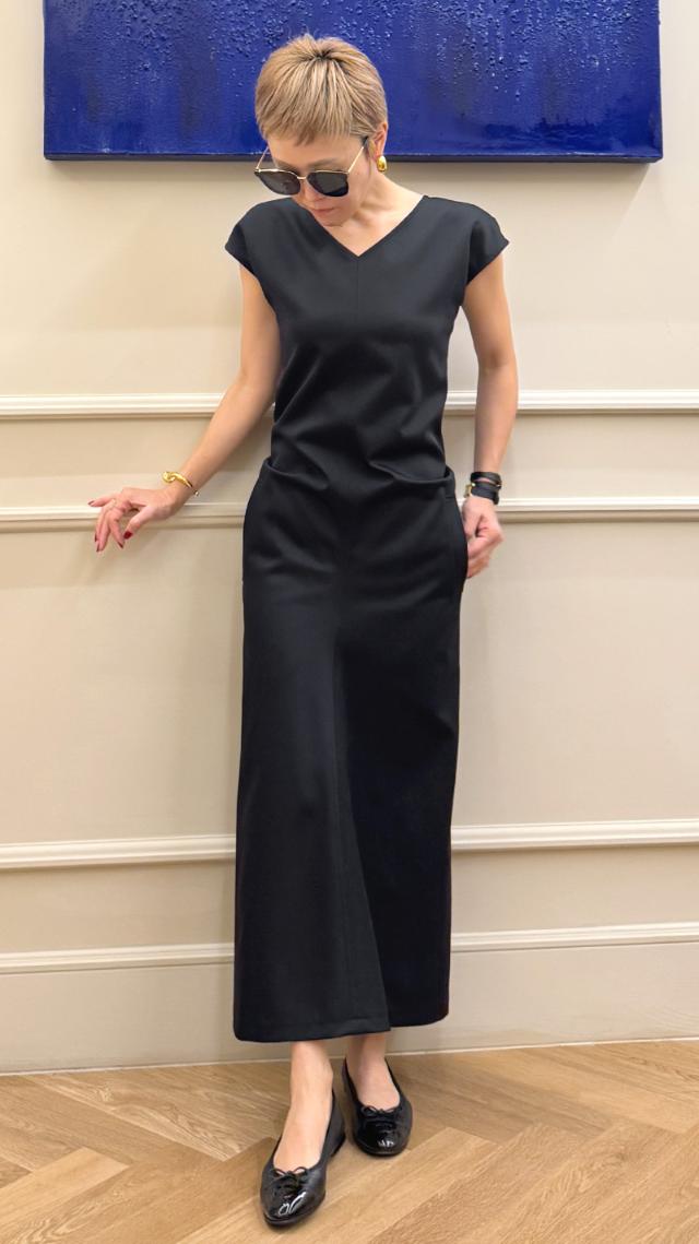 Iライン美シルエットワンピース