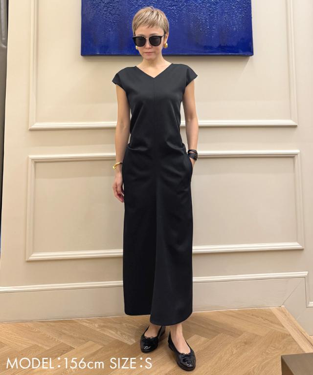Iライン美シルエットワンピース_sty26ss-op47