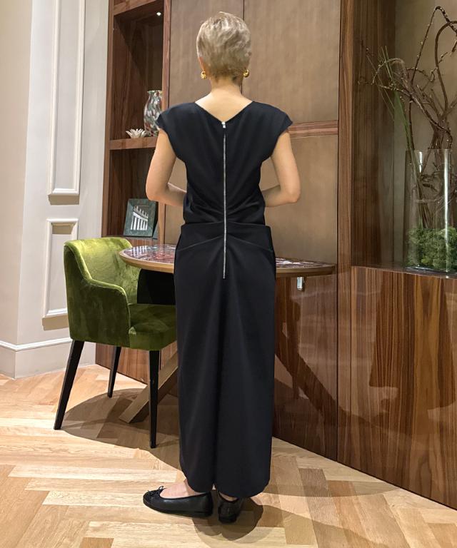Iライン美シルエットワンピース_sty26ss-op47