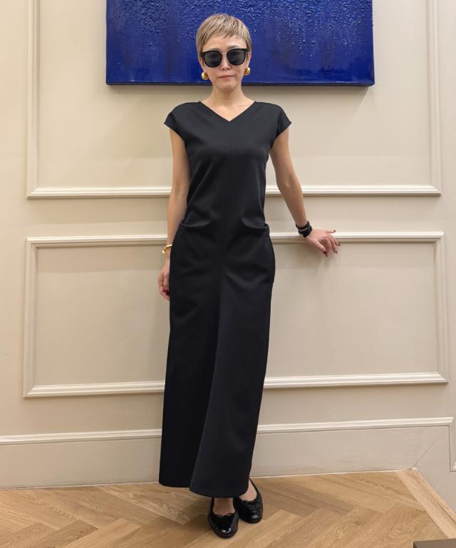 Iライン美シルエットワンピース_sty26ss-op47