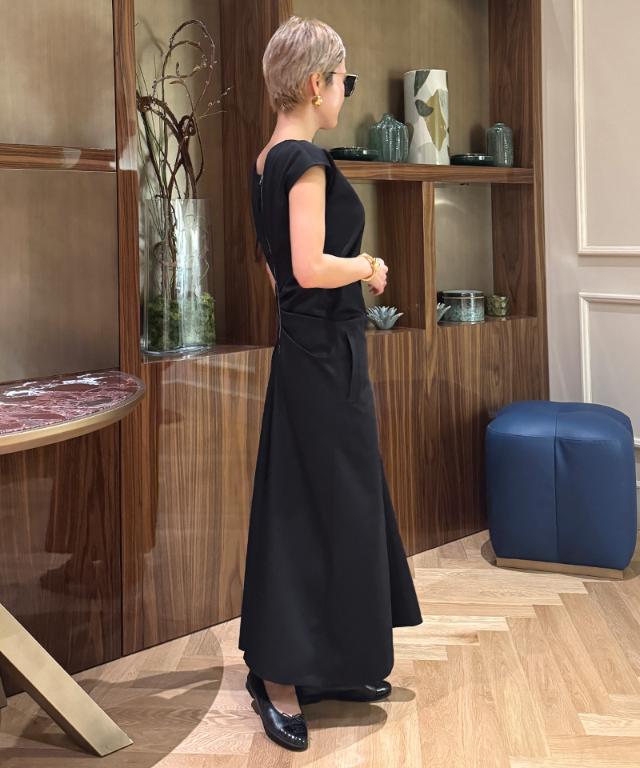 Iライン美シルエットワンピース_sty26ss-op47