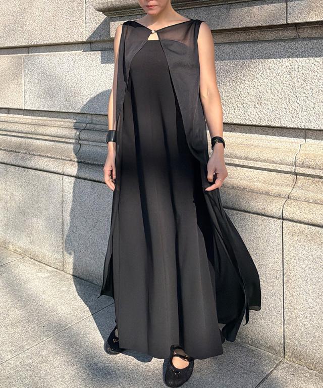 カップ付きシアー2WAYワンピース_sty26ss-op48