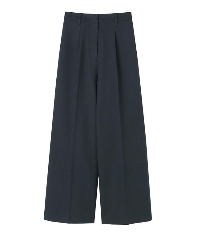 ワイド美脚パンツ（防シワ・UVカット機能生地）_sty26ss-pt08